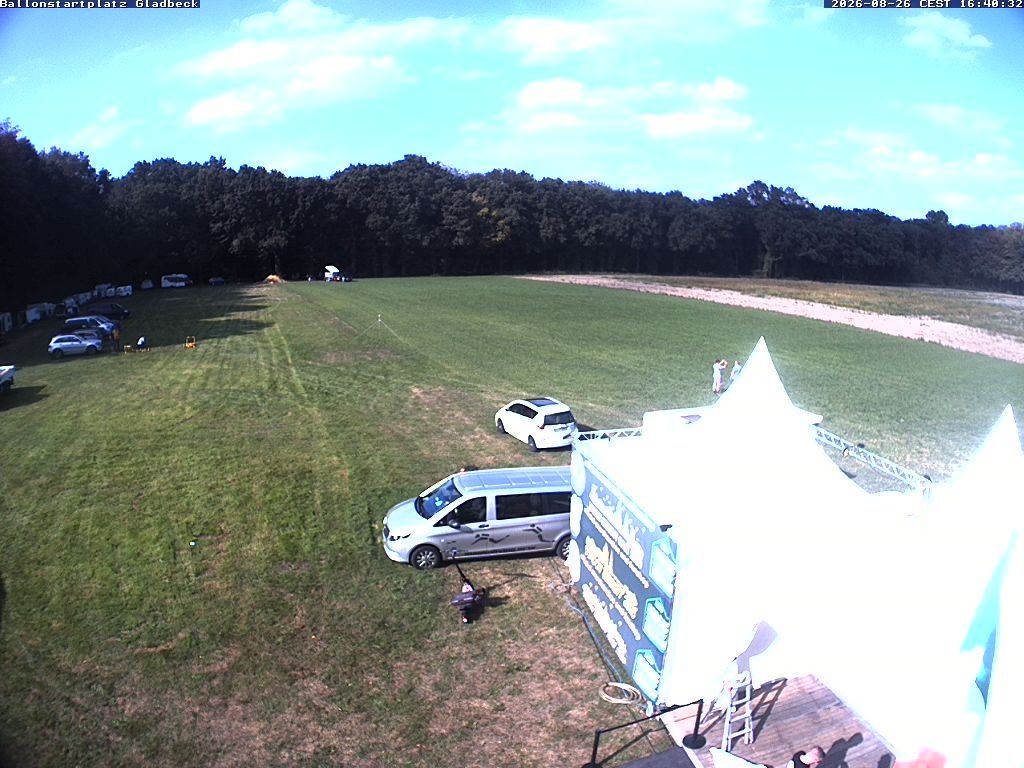 Archiv Foto Webcam Ballonstartplatz Gladbeck