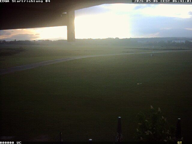 Archiv Foto Webcam Flugplatz Bamberg-Breitenau Startbahn