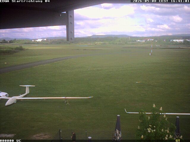 Archiv Foto Webcam Flugplatz Bamberg-Breitenau Startbahn