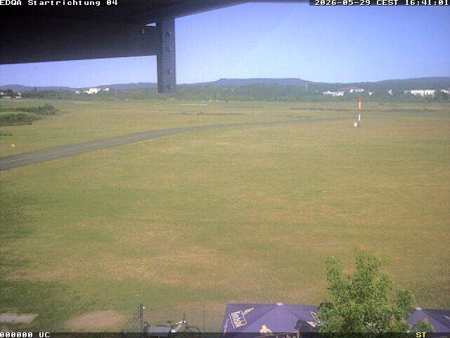 Archiv Foto Webcam Flugplatz Bamberg-Breitenau Startbahn