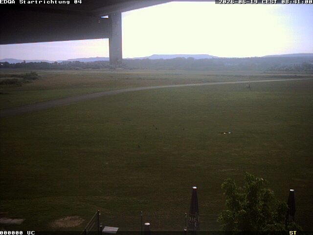 Archiv Foto Webcam Flugplatz Bamberg-Breitenau Startbahn