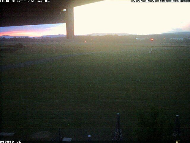 Archiv Foto Webcam Flugplatz Bamberg-Breitenau Startbahn