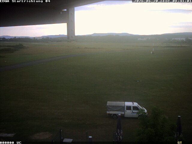 Archiv Foto Webcam Flugplatz Bamberg-Breitenau Startbahn
