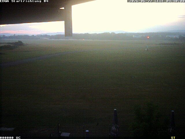 Archiv Foto Webcam Flugplatz Bamberg-Breitenau Startbahn