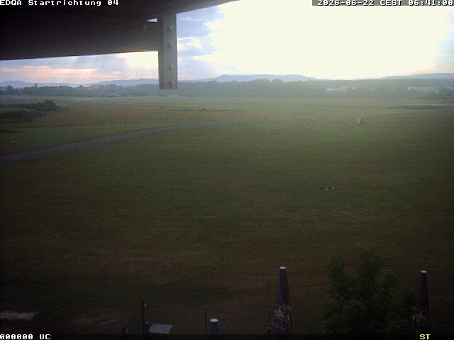 Archiv Foto Webcam Flugplatz Bamberg-Breitenau Startbahn