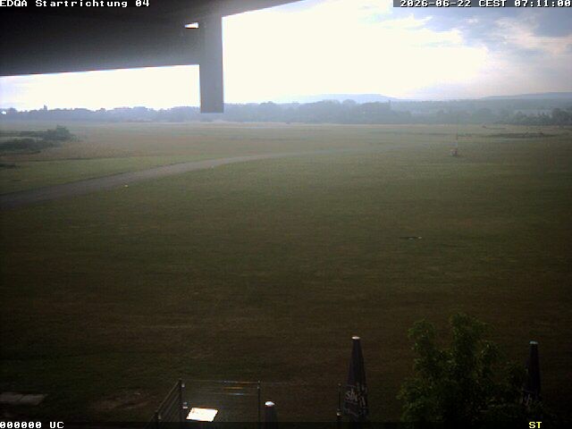Archiv Foto Webcam Flugplatz Bamberg-Breitenau Startbahn