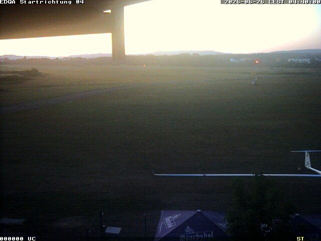 Archiv Foto Webcam Flugplatz Bamberg-Breitenau Startbahn