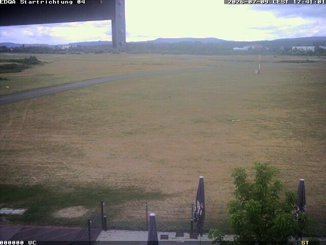 Archiv Foto Webcam Flugplatz Bamberg-Breitenau Startbahn