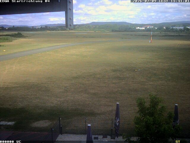 Archiv Foto Webcam Flugplatz Bamberg-Breitenau Startbahn