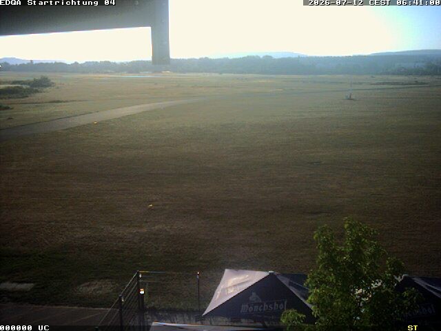 Archiv Foto Webcam Flugplatz Bamberg-Breitenau Startbahn