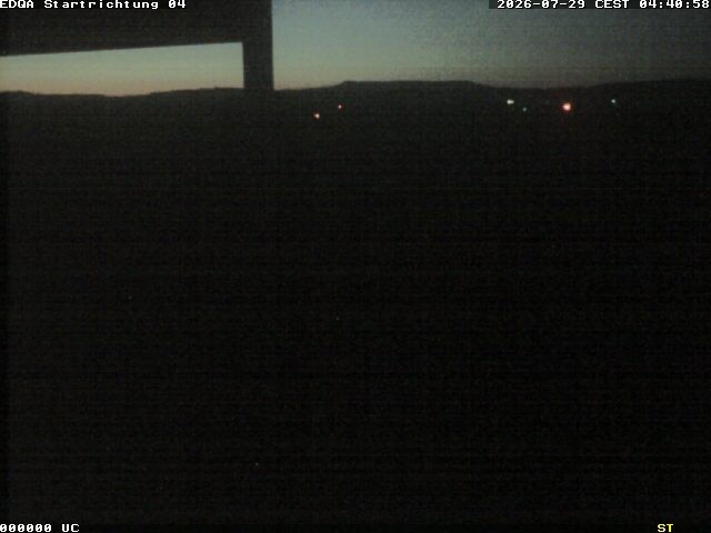 Archiv Foto Webcam Flugplatz Bamberg-Breitenau Startbahn