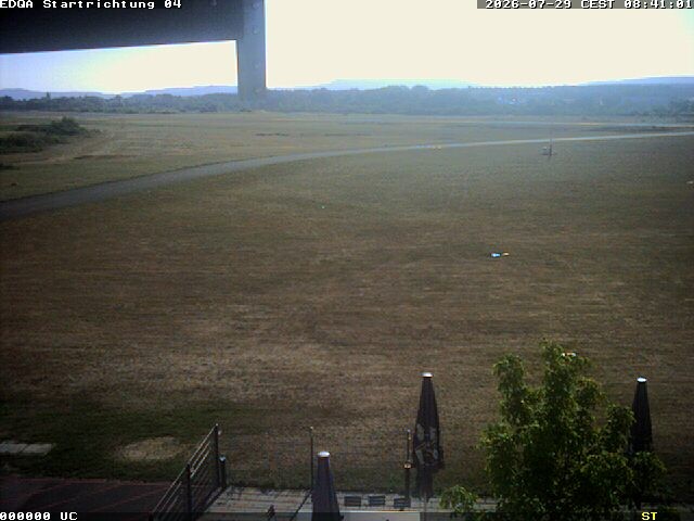 Archiv Foto Webcam Flugplatz Bamberg-Breitenau Startbahn