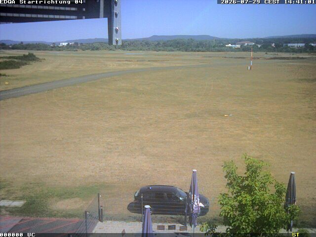Archiv Foto Webcam Flugplatz Bamberg-Breitenau Startbahn