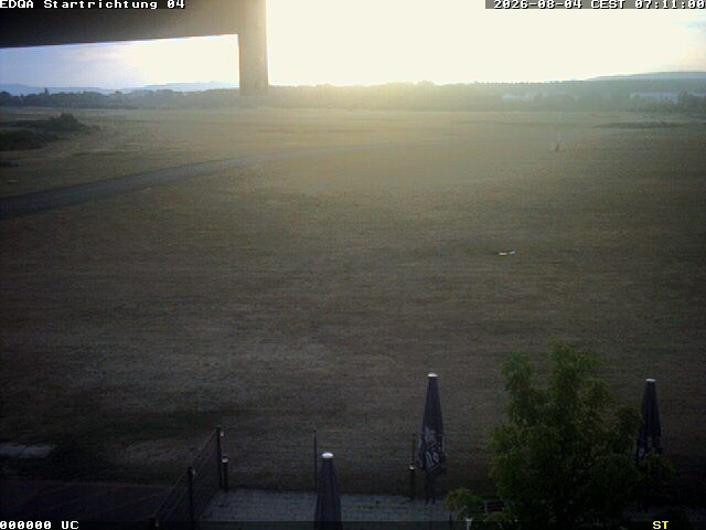 Archiv Foto Webcam Flugplatz Bamberg-Breitenau Startbahn