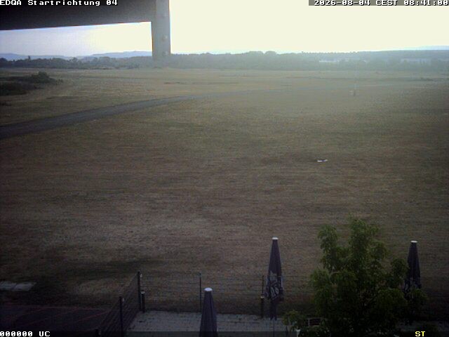 Archiv Foto Webcam Flugplatz Bamberg-Breitenau Startbahn