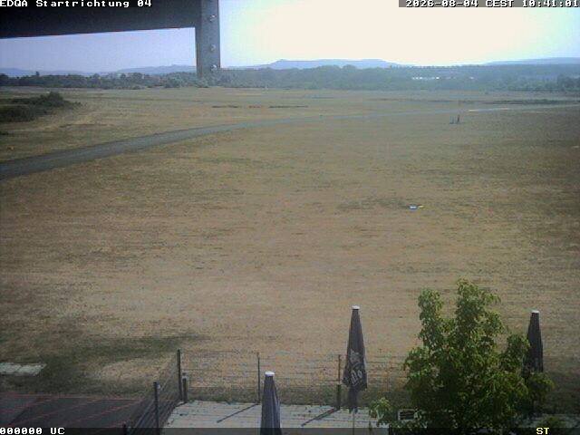 Archiv Foto Webcam Flugplatz Bamberg-Breitenau Startbahn