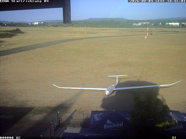 Archiv Foto Webcam Flugplatz Bamberg-Breitenau Startbahn