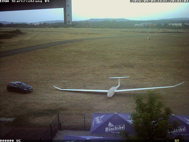 Archiv Foto Webcam Flugplatz Bamberg-Breitenau Startbahn