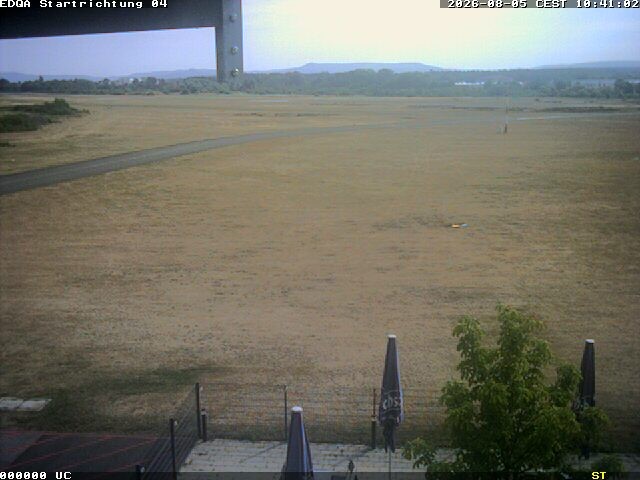 Archiv Foto Webcam Flugplatz Bamberg-Breitenau Startbahn