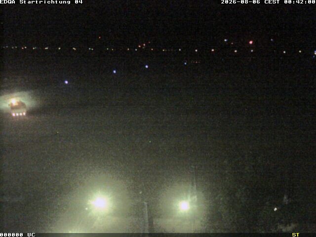Archiv Foto Webcam Flugplatz Bamberg-Breitenau Startbahn