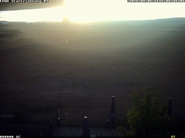 Archiv Foto Webcam Flugplatz Bamberg-Breitenau Startbahn
