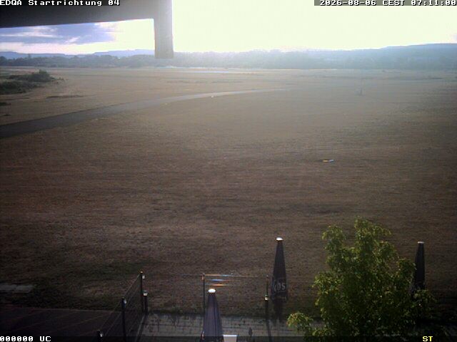 Archiv Foto Webcam Flugplatz Bamberg-Breitenau Startbahn