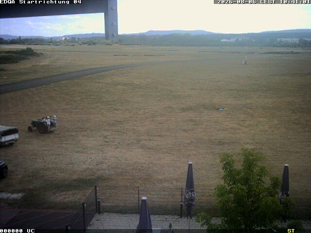 Archiv Foto Webcam Flugplatz Bamberg-Breitenau Startbahn