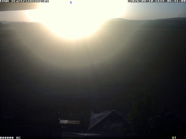 Archiv Foto Webcam Flugplatz Bamberg-Breitenau Startbahn