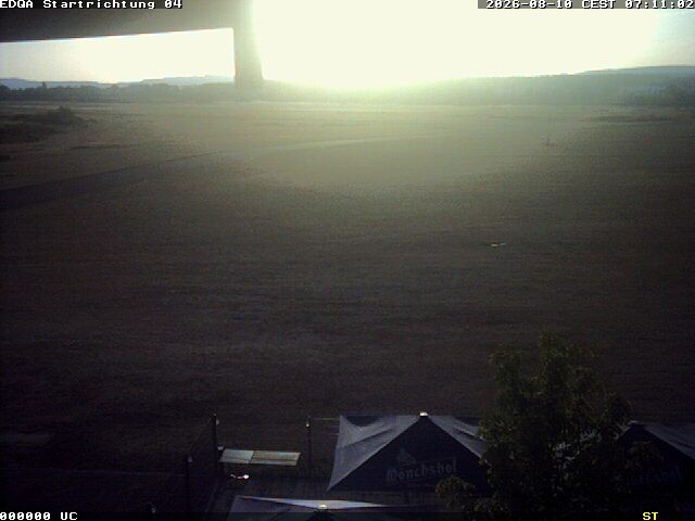 Archiv Foto Webcam Flugplatz Bamberg-Breitenau Startbahn