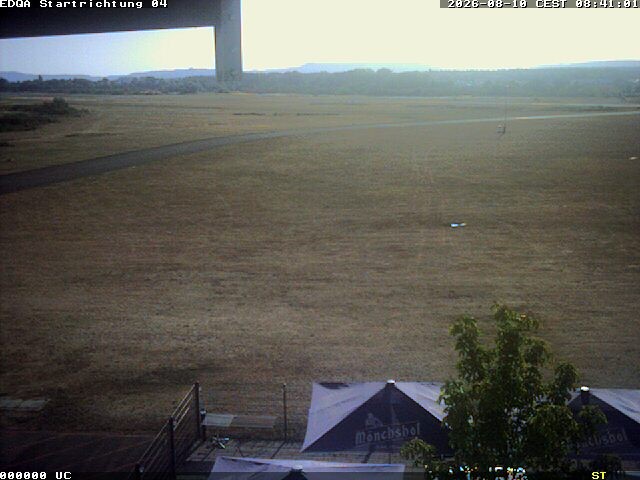 Archiv Foto Webcam Flugplatz Bamberg-Breitenau Startbahn