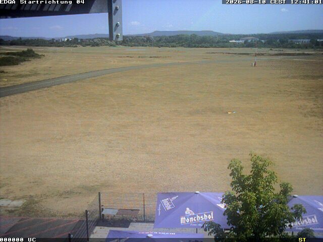 Archiv Foto Webcam Flugplatz Bamberg-Breitenau Startbahn