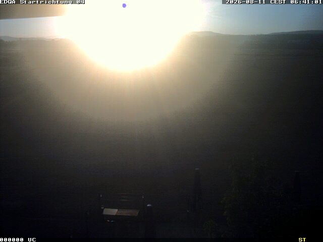 Archiv Foto Webcam Flugplatz Bamberg-Breitenau Startbahn
