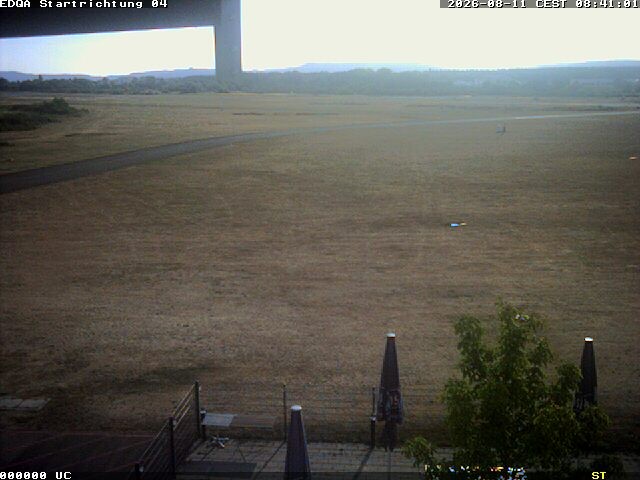 Archiv Foto Webcam Flugplatz Bamberg-Breitenau Startbahn