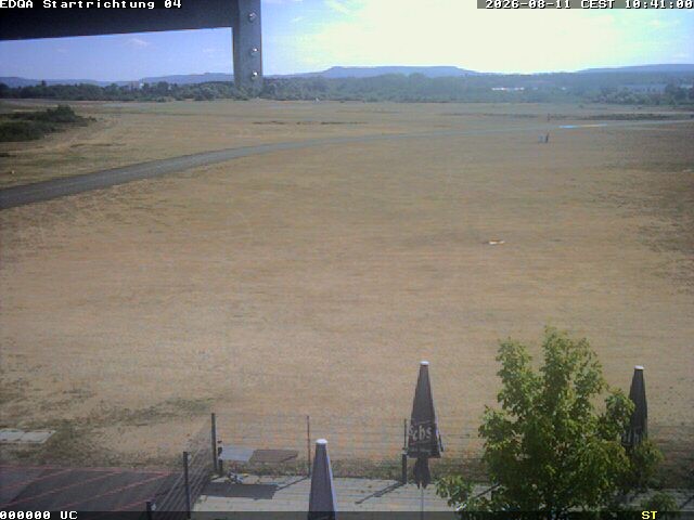Archiv Foto Webcam Flugplatz Bamberg-Breitenau Startbahn