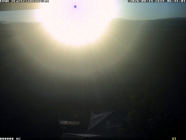 Archiv Foto Webcam Flugplatz Bamberg-Breitenau Startbahn