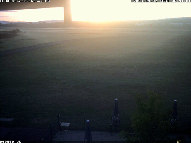 Archiv Foto Webcam Flugplatz Bamberg-Breitenau Startbahn