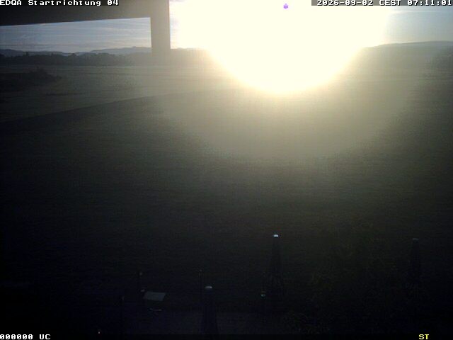 Archiv Foto Webcam Flugplatz Bamberg-Breitenau Startbahn