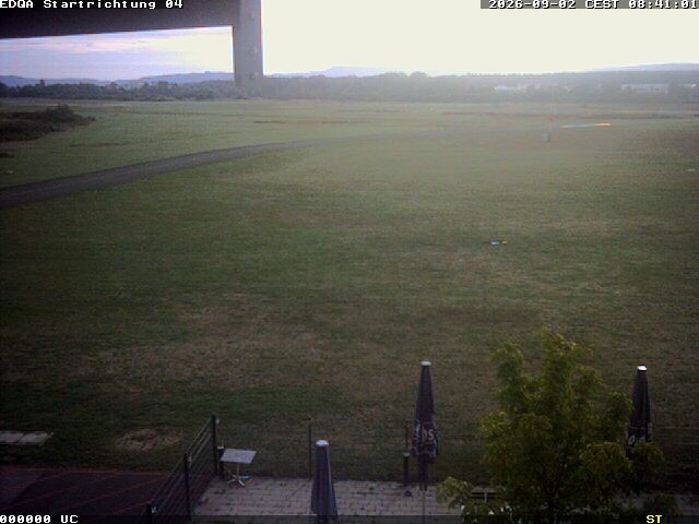 Archiv Foto Webcam Flugplatz Bamberg-Breitenau Startbahn