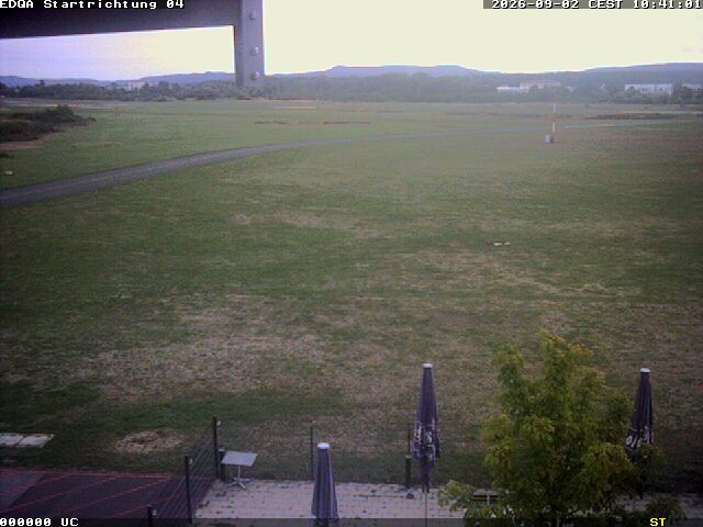 Archiv Foto Webcam Flugplatz Bamberg-Breitenau Startbahn