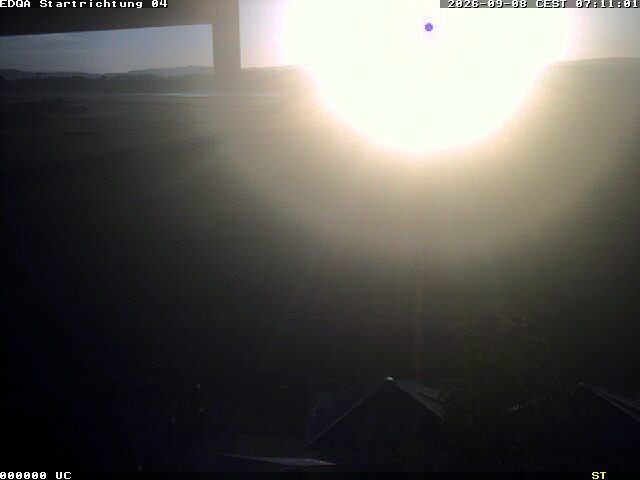 Archiv Foto Webcam Flugplatz Bamberg-Breitenau Startbahn