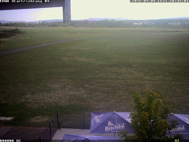Archiv Foto Webcam Flugplatz Bamberg-Breitenau Startbahn