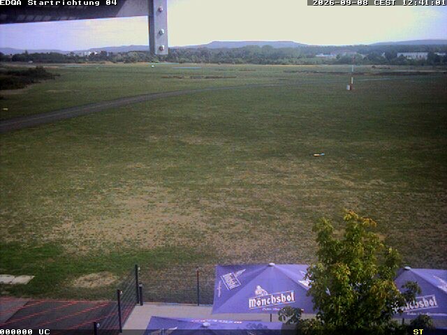 Archiv Foto Webcam Flugplatz Bamberg-Breitenau Startbahn
