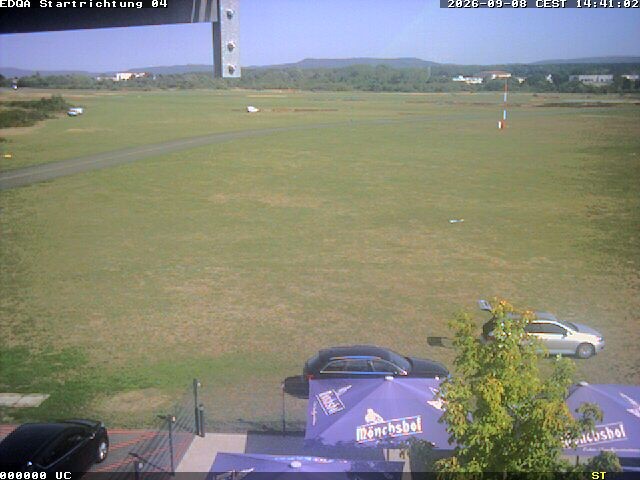 Archiv Foto Webcam Flugplatz Bamberg-Breitenau Startbahn