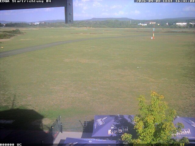 Archiv Foto Webcam Flugplatz Bamberg-Breitenau Startbahn