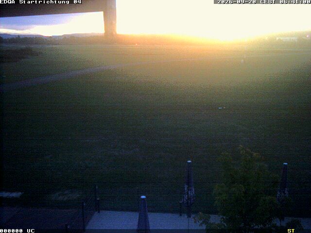 Archiv Foto Webcam Flugplatz Bamberg-Breitenau Startbahn