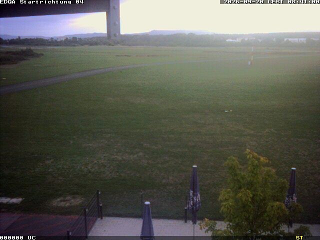 Archiv Foto Webcam Flugplatz Bamberg-Breitenau Startbahn
