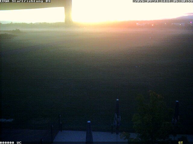 Archiv Foto Webcam Flugplatz Bamberg-Breitenau Startbahn