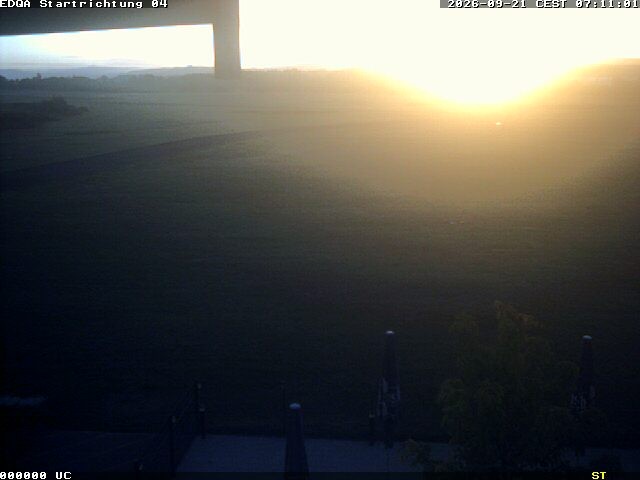 Archiv Foto Webcam Flugplatz Bamberg-Breitenau Startbahn