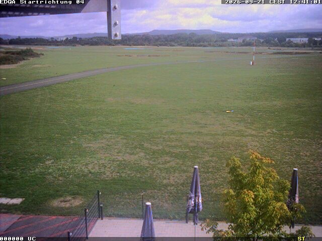 Archiv Foto Webcam Flugplatz Bamberg-Breitenau Startbahn