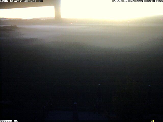 Archiv Foto Webcam Flugplatz Bamberg-Breitenau Startbahn